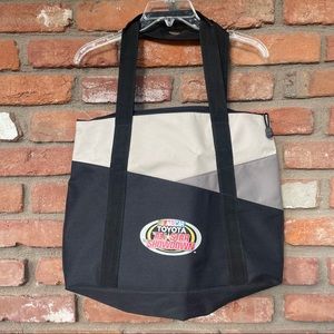 NWOT Toyota NASCAR Zip Closure Tote Bag